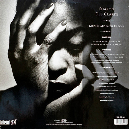 Sharon Dee Clarke : Keeping My Faith In Love (12", Maxi)