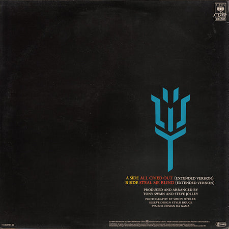 Alison Moyet : All Cried Out (12", Maxi)
