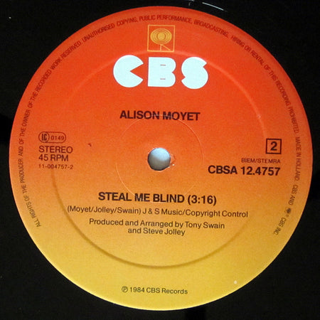 Alison Moyet : All Cried Out (12", Maxi)