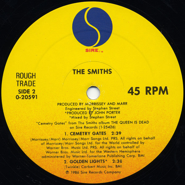 The Smiths : Ask (12", Maxi, All)