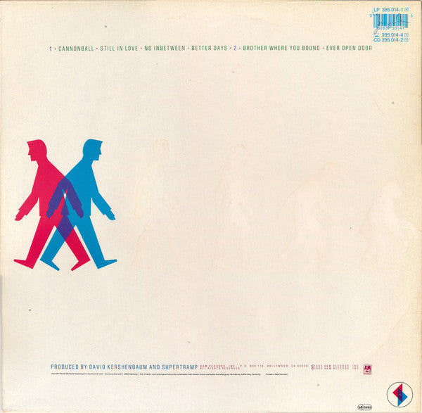 Supertramp : Brother Where You Bound (LP, Album, Emb)