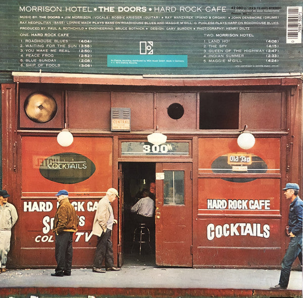 The Doors : Morrison Hotel (LP, Album, RE)
