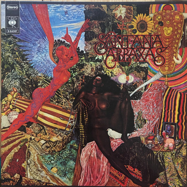 Santana : Abraxas (LP, Album, Gat)