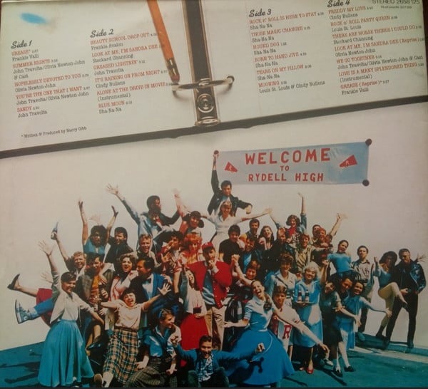 Various :  Grease (The Original Soundtrack From The Motion Picture)  (2xLP, Gat)