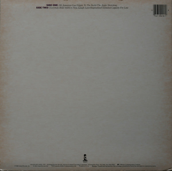 Grace Jones : Living My Life (LP, Album, All)