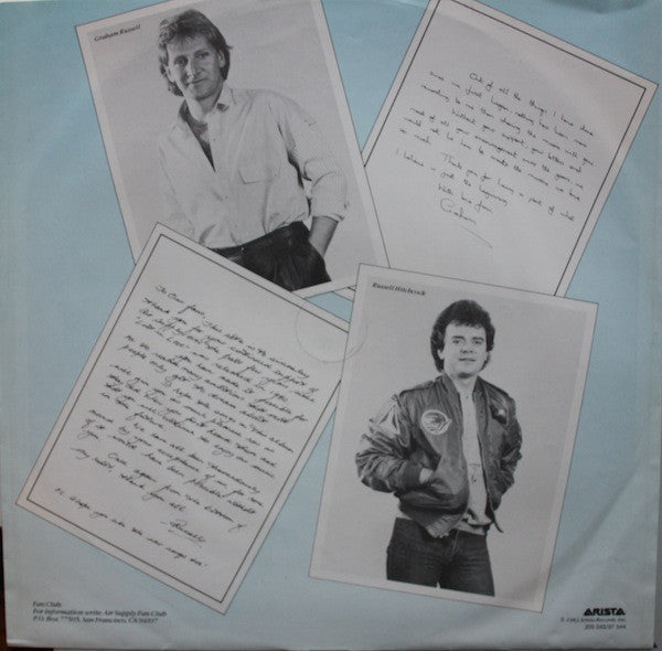 Air Supply : Greatest Hits (LP, Comp)