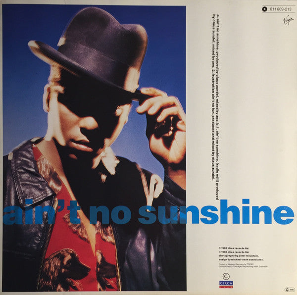 Sydney Youngblood : Ain't No Sunshine (12")