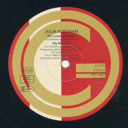 Julia Fordham : Happy Ever After (12", Maxi)