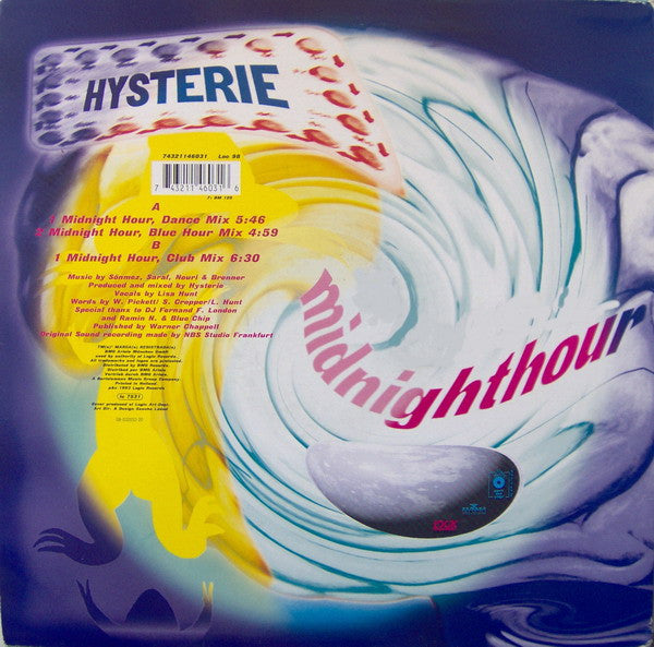 Hysterie : Midnight Hour (12")