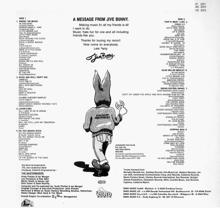 Jive Bunny And The Mastermixers : The Album (LP, Album)