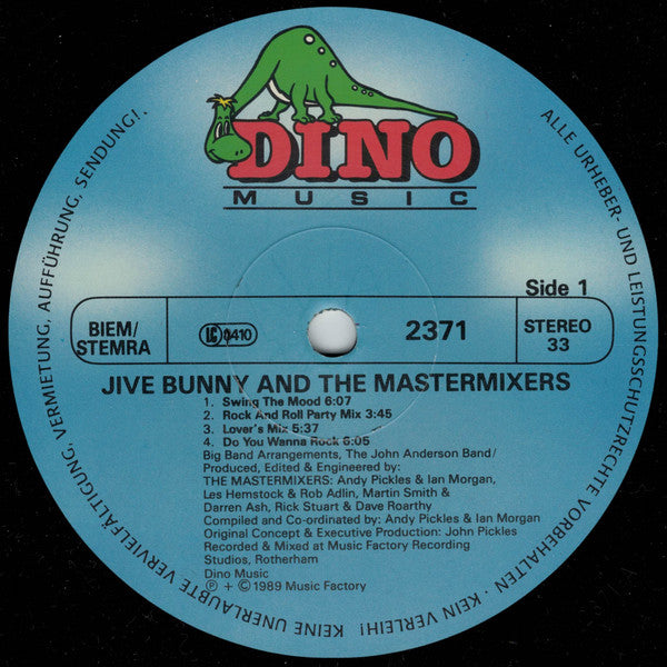 Jive Bunny And The Mastermixers : The Album (LP, Album)