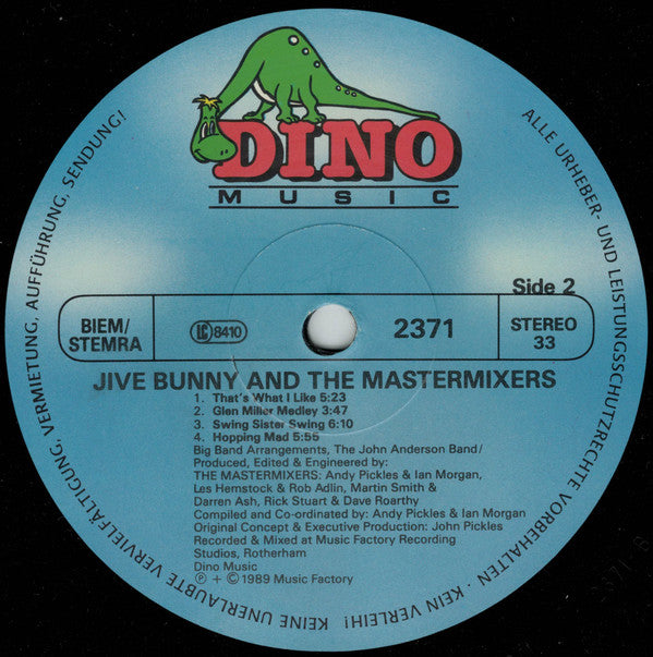 Jive Bunny And The Mastermixers : The Album (LP, Album)