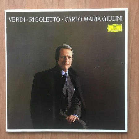 Giuseppe Verdi  -  Piero Cappuccilli, Ileana Cotrubas, Placido Domingo, Elena Obraztsova, Nicolai Ghiaurov, Kurt Moll, Hanna Schwarz, Wiener Staatsopernchor ,  Wiener Philharmoniker, Carlo Maria Giulini : Rigoletto (3xLP, RE + Box)