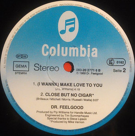 Dr. Feelgood : Break These Chains (12", Single)