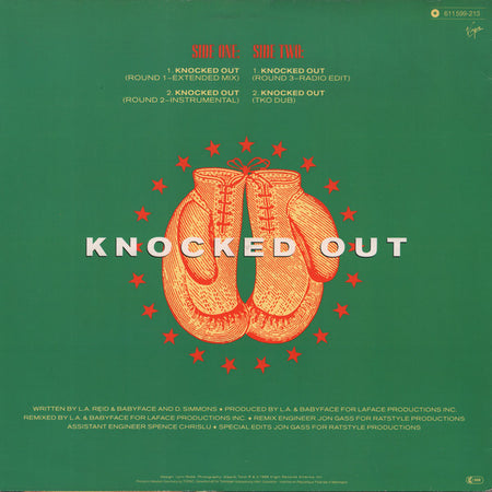 Paula Abdul : Knocked Out (12", Single)