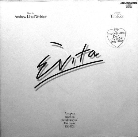 Andrew Lloyd Webber, Tim Rice : Evita (2xLP, Album)