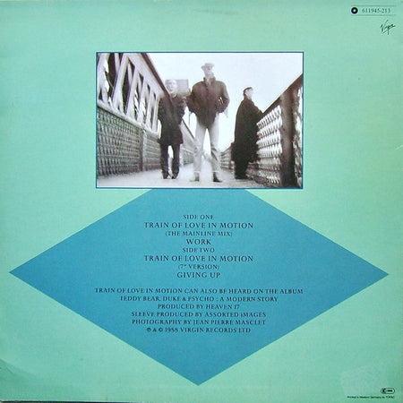 Heaven 17 : Train Of Love In Motion (12", Single)