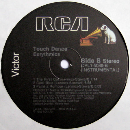 Eurythmics : Touch Dance (LP, Album, Ind)