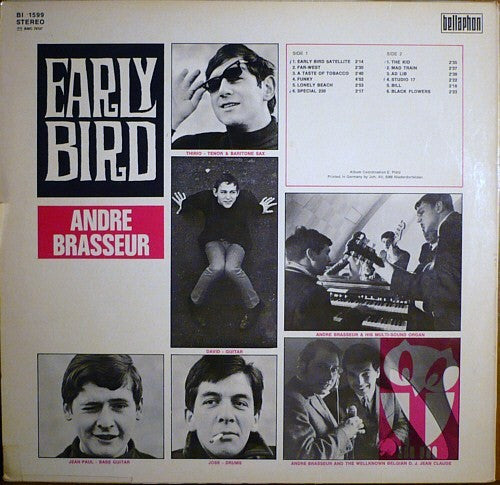 André Brasseur : Early Bird (LP, Comp)