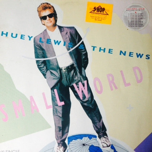 Huey Lewis & The News : Small World (12", Maxi)