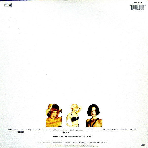 Bananarama : I Can't Help It (12", Maxi)