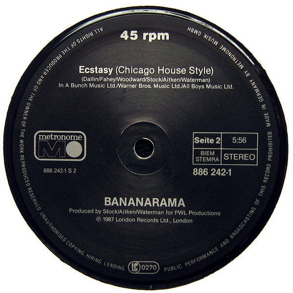 Bananarama : I Can't Help It (12", Maxi)