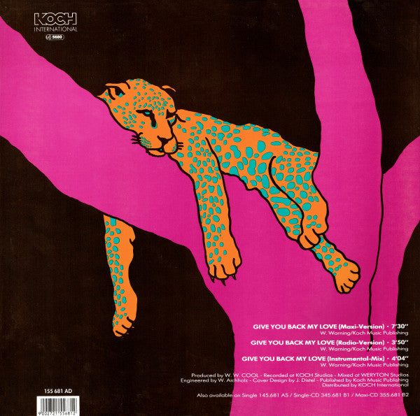 Warning (17) : Give You Back My Love (12")