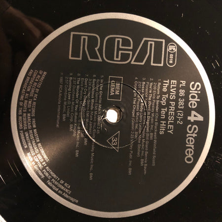 Elvis Presley : The Top Ten Hits (2xLP, Comp)