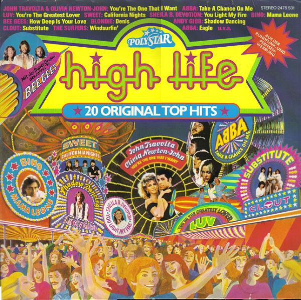 Various : High Life - 20 Original Top Hits (LP, Comp)