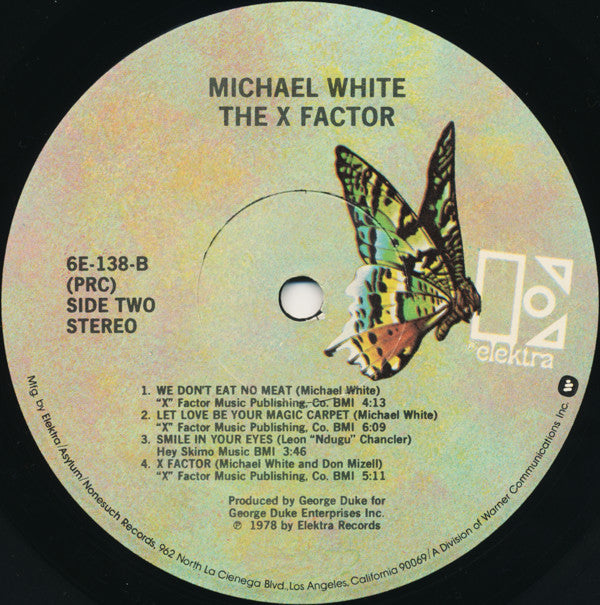 Michael White (2) : The X Factor (LP, Album, PRC)