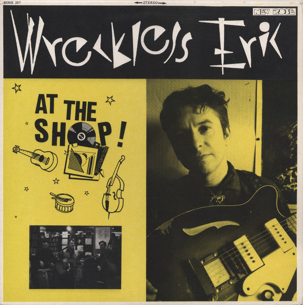 Wreckless Eric : At The Shop! (LP, MiniAlbum)