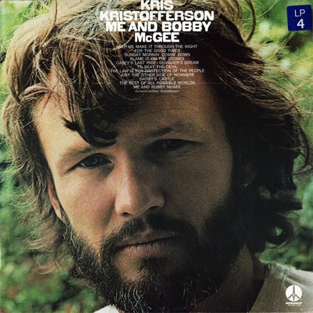Kris Kristofferson : Me And Bobby McGee (LP, Album, RE)