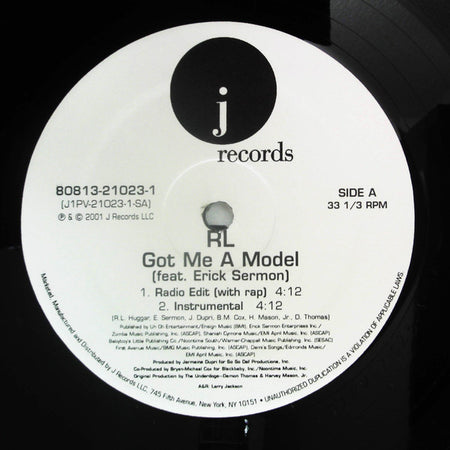 RL (2) Feat. Erick Sermon : Got Me A Model (12")