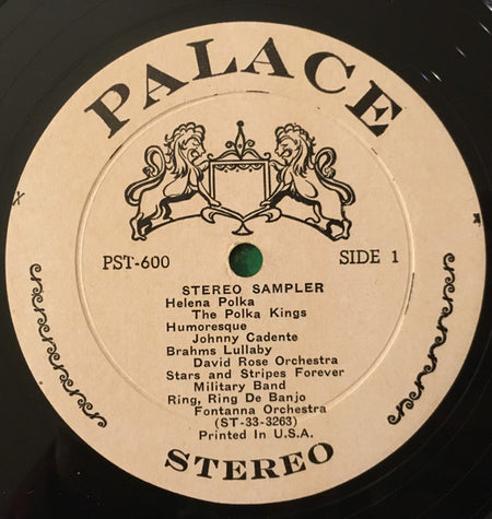 Various : Stereo Sampler (LP, Smplr)