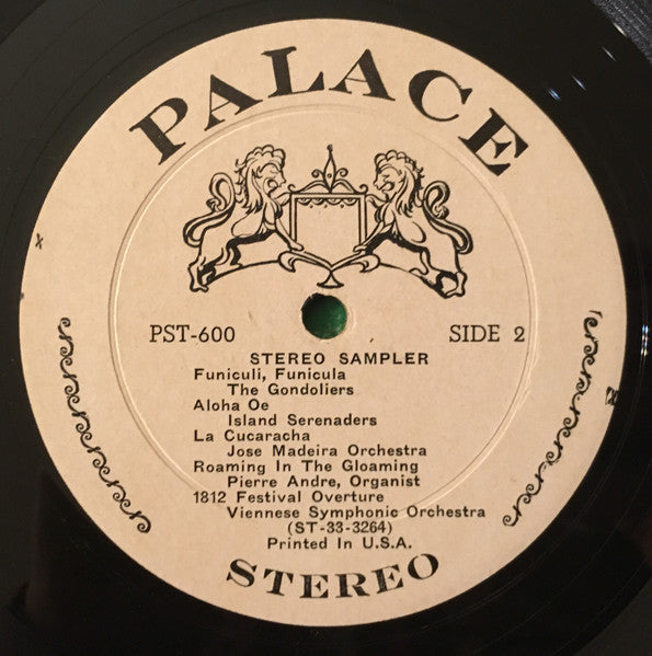 Various : Stereo Sampler (LP, Smplr)