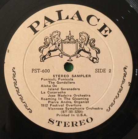 Various : Stereo Sampler (LP, Smplr)