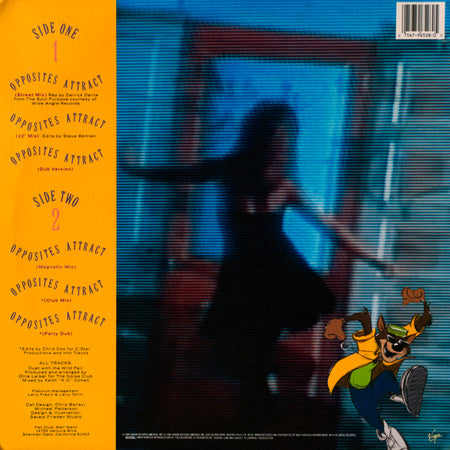 Paula Abdul : Opposites Attract (12", Promo)
