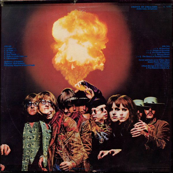 Jefferson Airplane : Crown Of Creation (LP, Album, RE, RM)