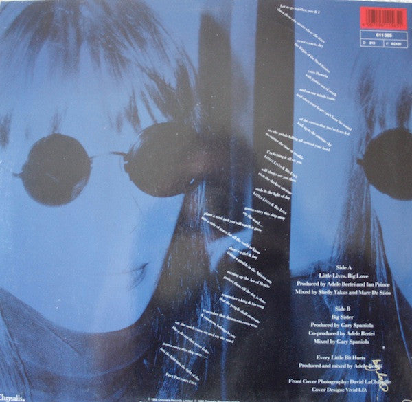 Adele Bertei : Little Lives, Big Love (12", Maxi)