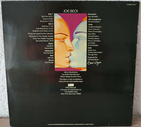 Joe Beck : Beck (LP, Album)