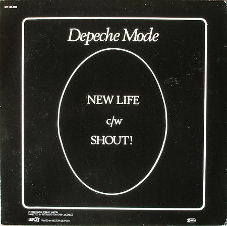 Depeche Mode : New Life (12", Maxi, RP)