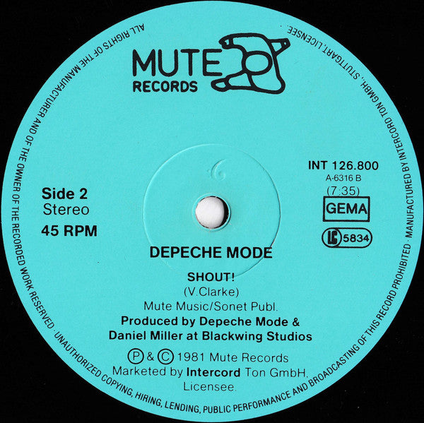 Depeche Mode : New Life (12", Maxi, RP)