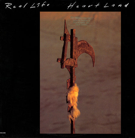 Real Life : Heartland (LP, Album, Pin)