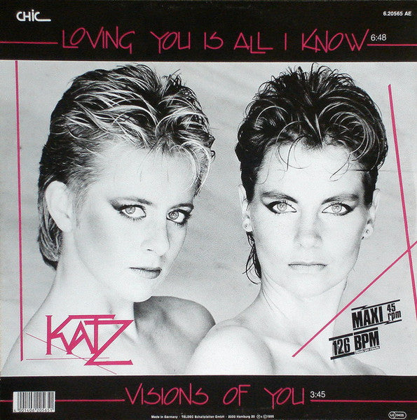 Katz : Loving You Is All I Know (12", Maxi)
