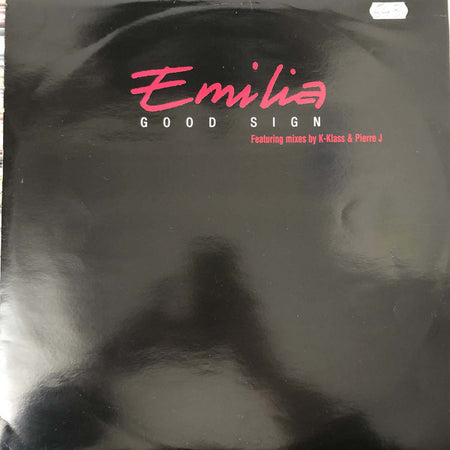 Emilia : Good Sign (12", Maxi, Promo)