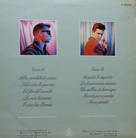 Alaska Y Dinarama : No Es Pecado (LP, Album)