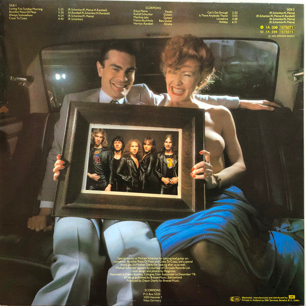 Scorpions : Lovedrive (LP, Album, RE)