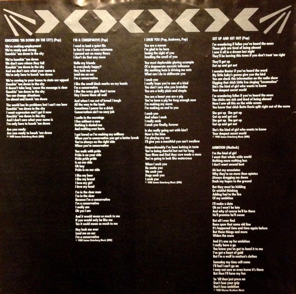 Iggy Pop : Soldier (LP, Album)