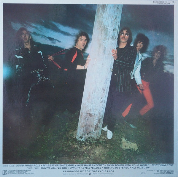 The Cars : The Cars (LP, Album, RE, Red)