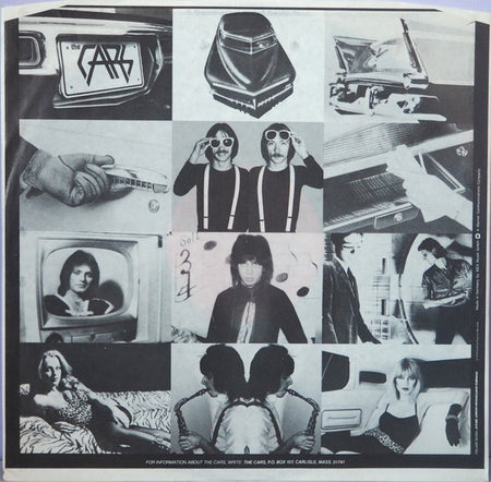 The Cars : The Cars (LP, Album, RE, Red)